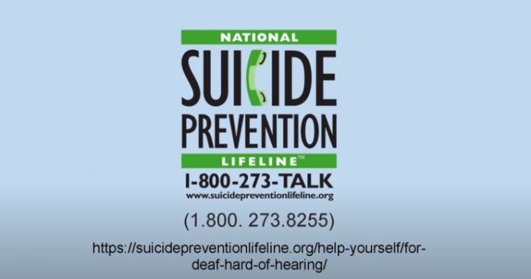Suicide Awareness and Prevention in the Deaf Community